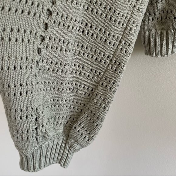 Sisstrevolution Women's Sun Daze Sweater Size Large Olive Green - Picture 3 of 9